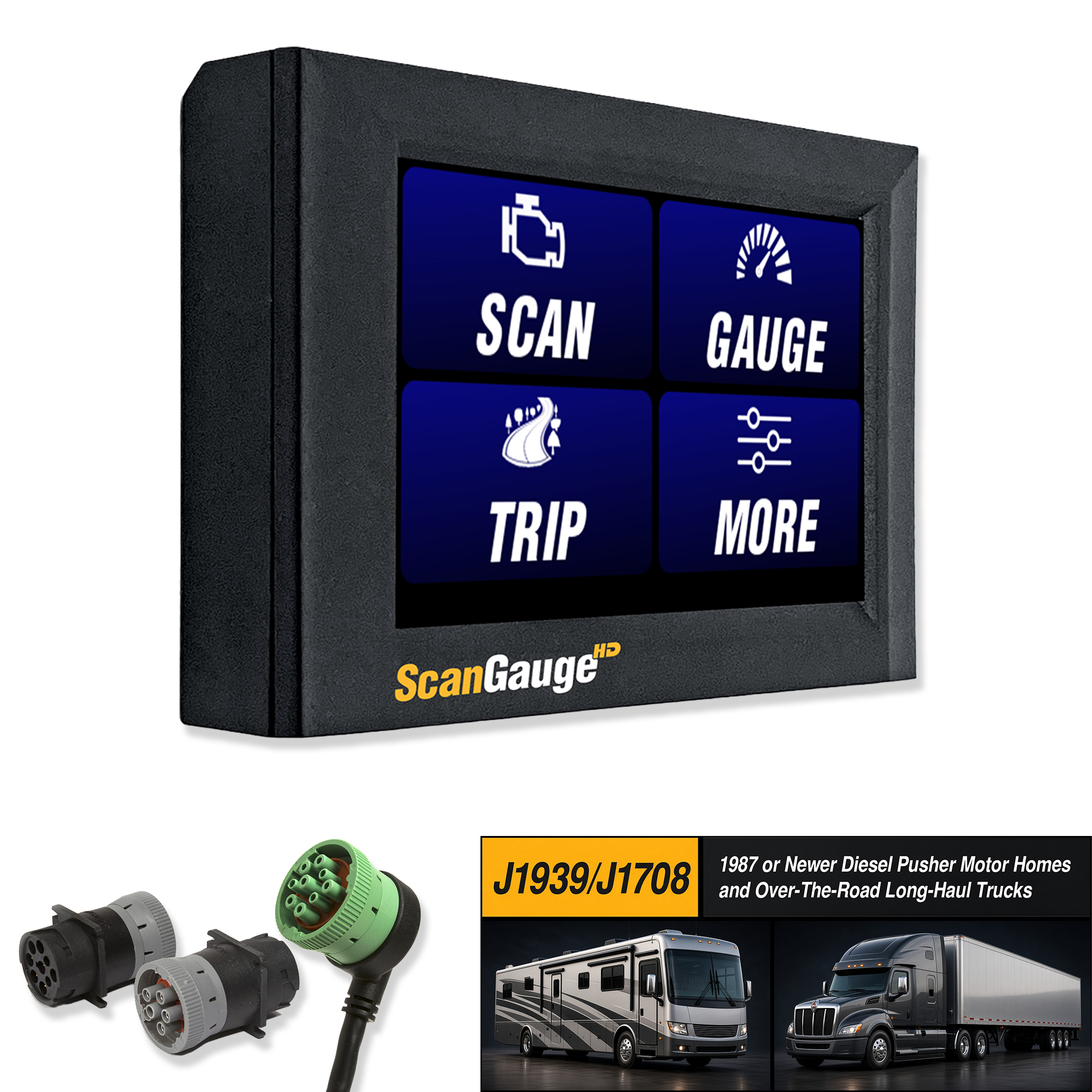 ScanGauge HD (Includes Deluxe Window Mount)